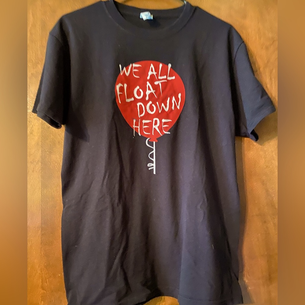 We All Float IT Short Sleeve Tee in Black